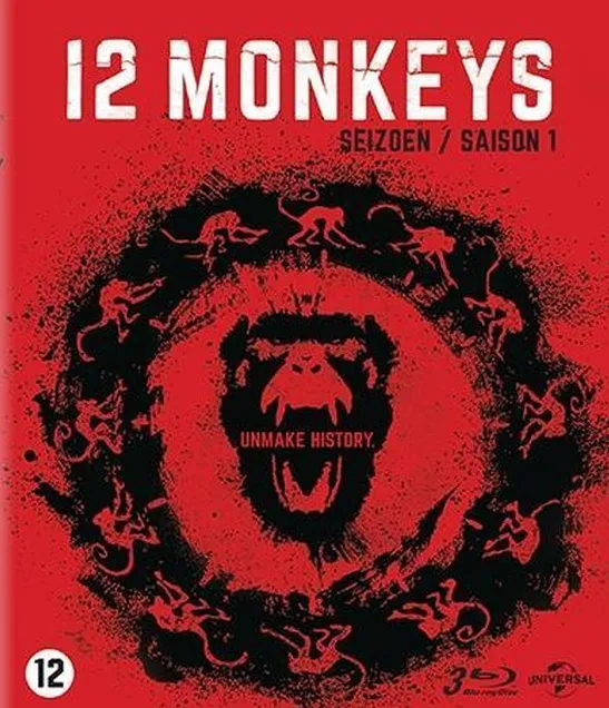 Omslag van 12 Monkeys - Seizoen 1 (Blu-ray)