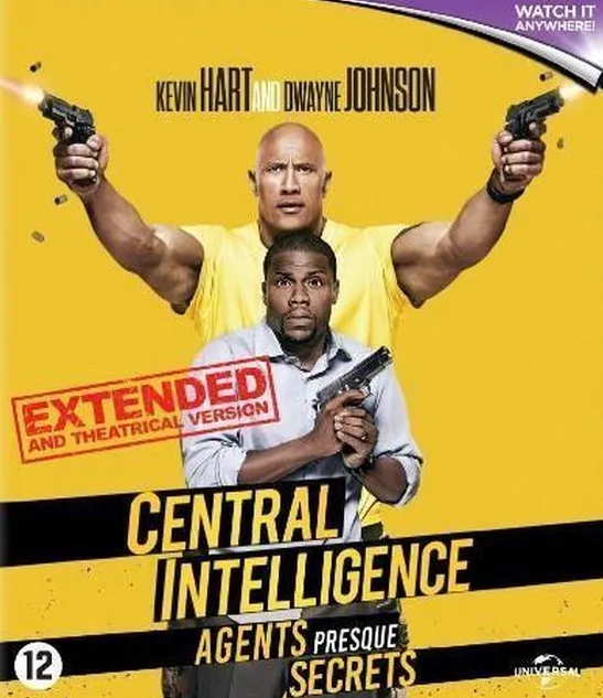 Omslag van Central Intelligence (Blu-ray)
