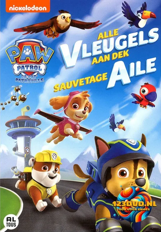 Omslag van Paw Patrol - Volume 7: Alle Vleugels Aan Dek