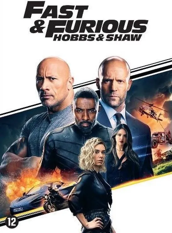 Omslag van Fast & Furious - Hobbs & Shaw (DVD)