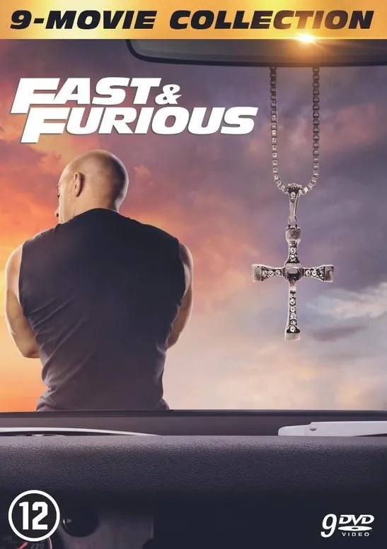 Omslag van Fast & Furious 1 - 9 (DVD) (Geen Nederlandse ondertiteling)