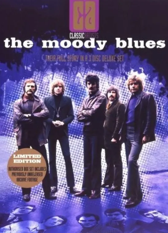 Omslag van Moody Blues-Their Definitive Fully Authorised Story DVD