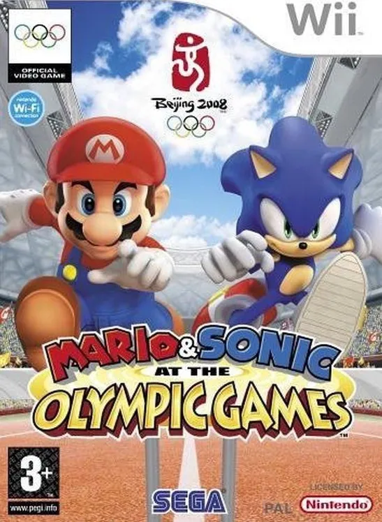 Omslag van Mario & Sonic op de Olympische Spelen Wii