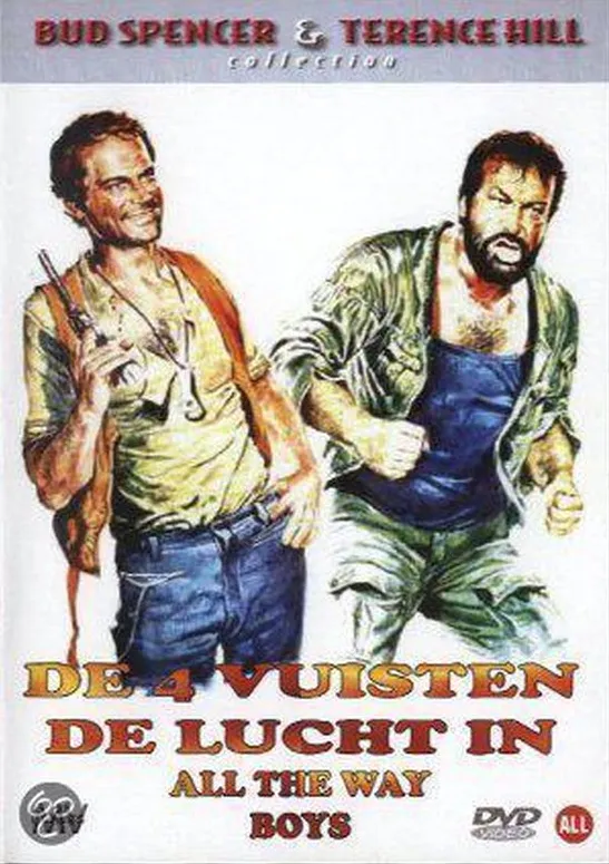 Omslag van Bud Spencer & Terence Hill - De 4 vuisten de lucht in