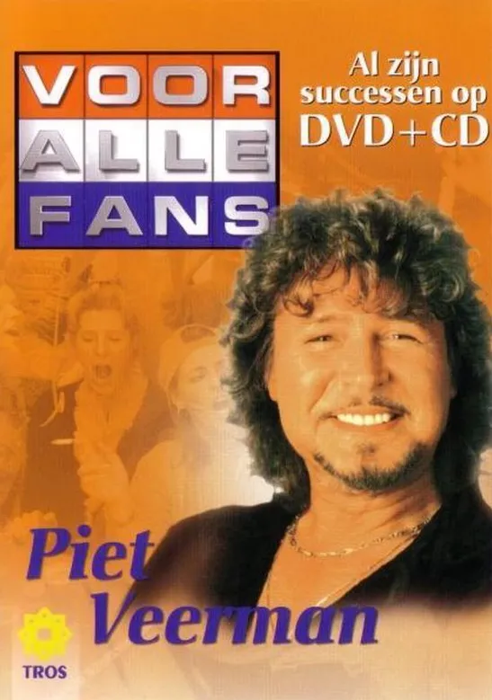 Omslag van Piet Veerman - Al zijn successen op DVD + CD