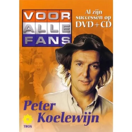 Omslag van Peter Koelewijn - Voor Alle Fans CD + DVD