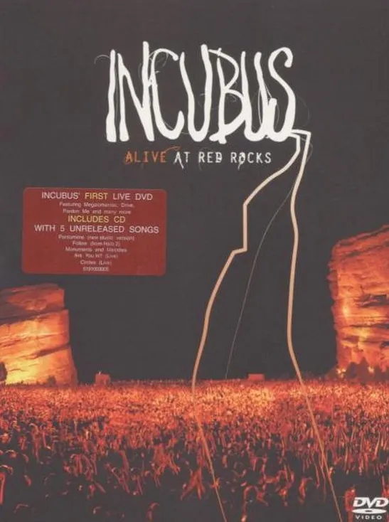 Omslag van Incubus - Alive at Red Rocks