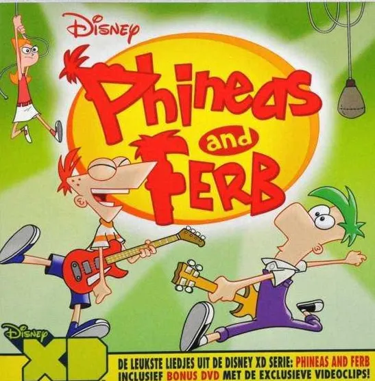 Omslag van Phineas & Ferb CD + DVD