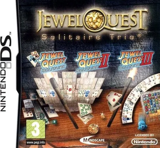 Omslag van Jewel Quest Solitaire Trio DS