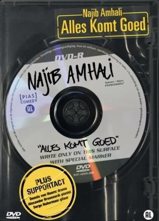 Omslag van Najib Amhali - Alles Komt Goed (DVD)