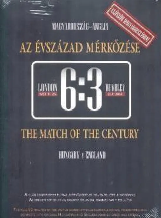 Omslag van Match of the Century 1953 England v Hungary Football 6-3