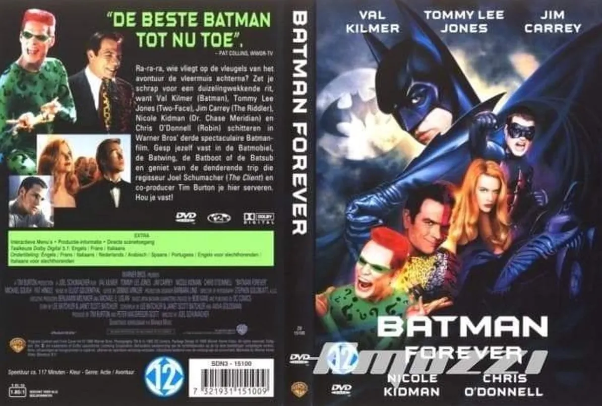 Omslag van Speelfilm - Batman Forever
