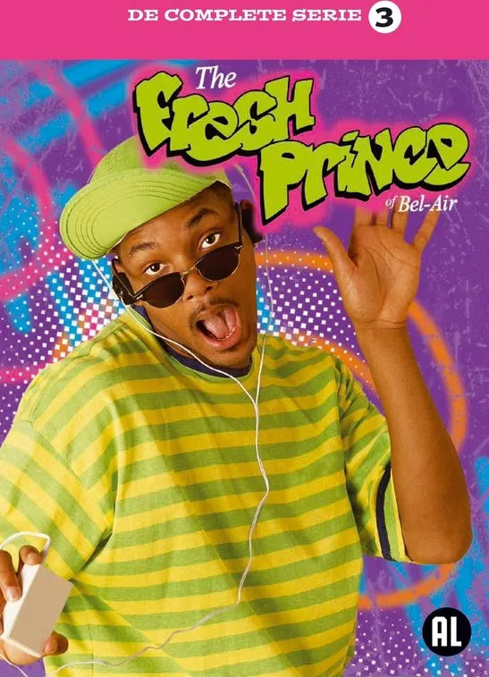 Omslag van Fresh Prince Of Bel Air - Seizoen 3 (DVD)