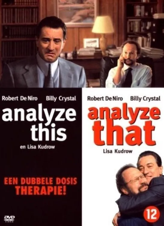 Omslag van ANALYZE THIS+ANALYZE THAT /S 2DVD NL