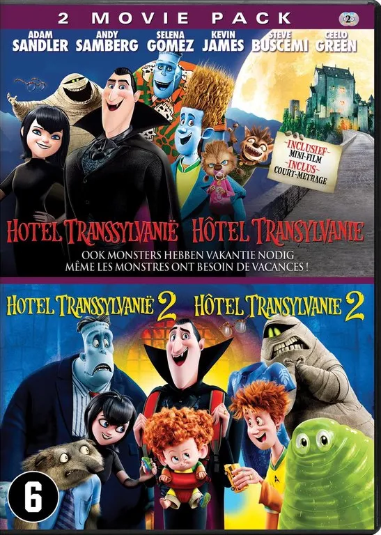 Omslag van Hotel Transylvania 1&2 - Duo Pack