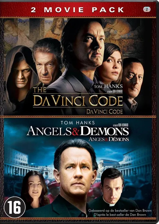 Omslag van Angels & Demons / Da Vinci Code, The - 2 PACK
