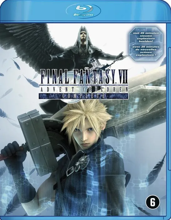 Omslag van Final Fantasy VII - Advent Children (Blu-ray)