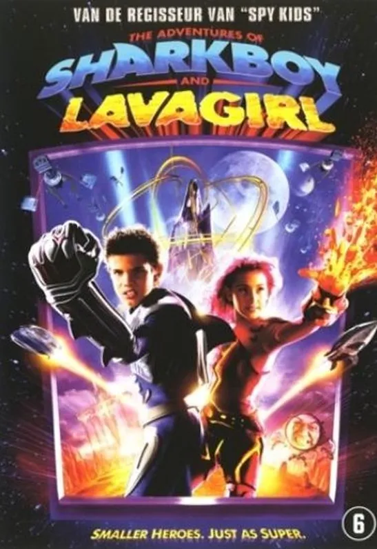 Omslag van The Adventures Of Shark Boy And Lavagirl