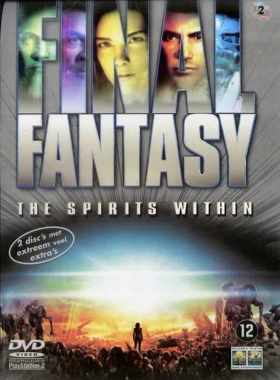 Omslag van Final Fantasy: The Spirits Within