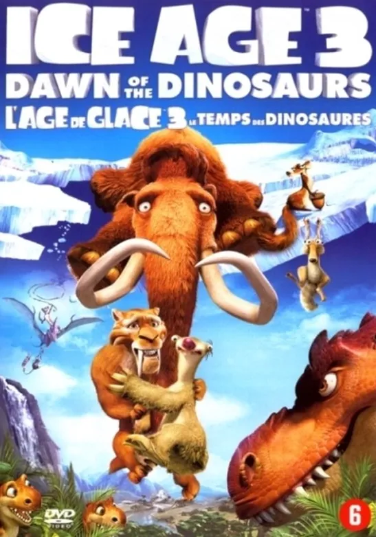 Omslag van Ice Age 3 - Dawn Of The Dinosaurs (DVD)