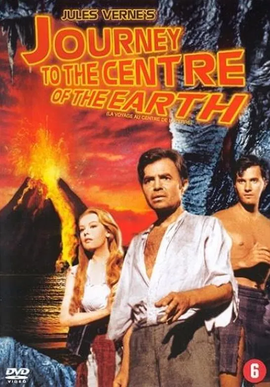 Omslag van Journey To The Center Of The Earth (1959)