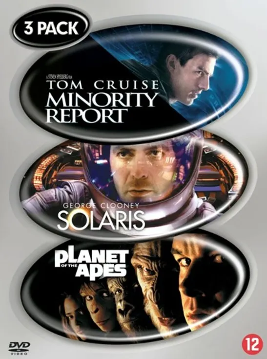 Omslag van Minority/Solaris/Planet Of The Apes