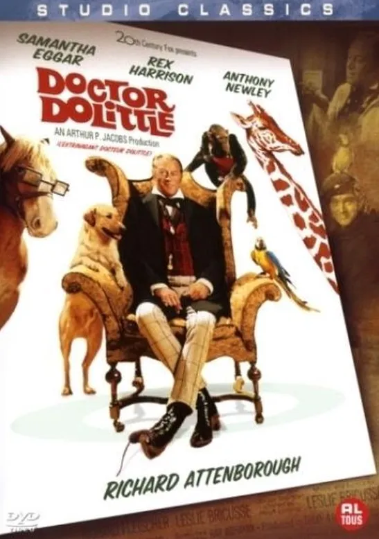 Omslag van Dr. Dolittle (1967)