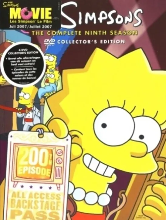 Omslag van Simpsons - Seizoen 9 (DVD)