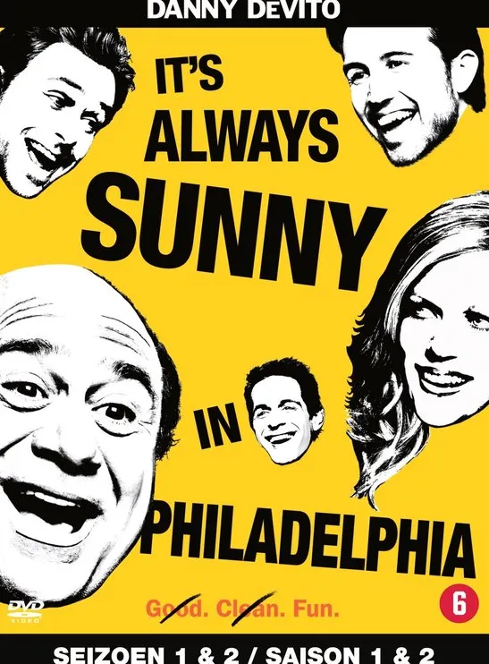 Omslag van It's Always Sunny In Philadelpia - Seizoen 1 & 2