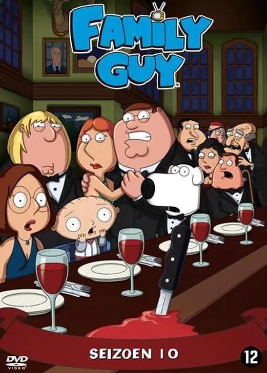 Omslag van Family Guy Seizoen 10