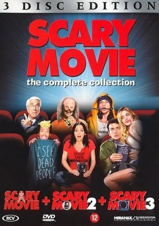 Omslag van Scary Movie Trilogy (3DVD)
