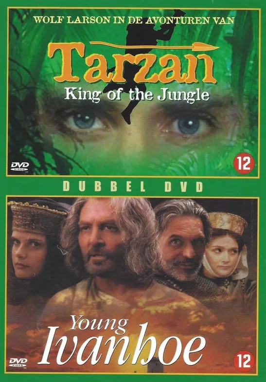 Omslag van Tarzan King Of The Jungle & Young Ivanhoe