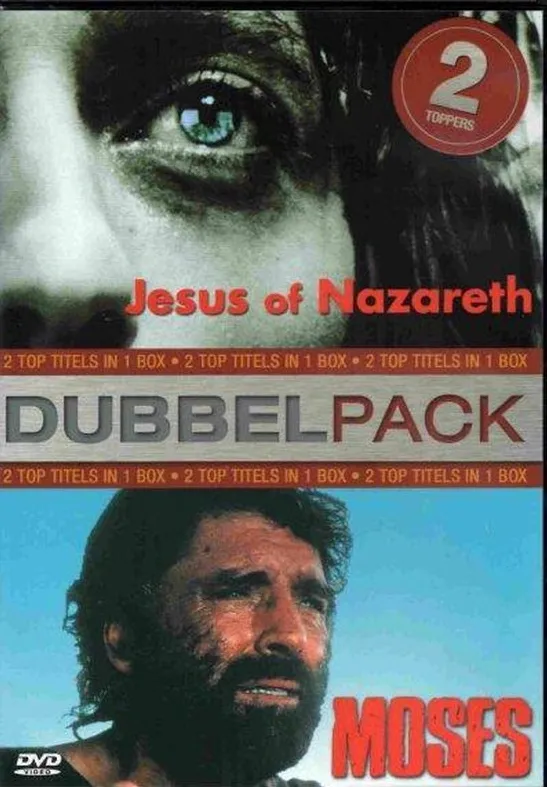 Omslag van Jesus of Nazareth / Moses (Dubbelpack)