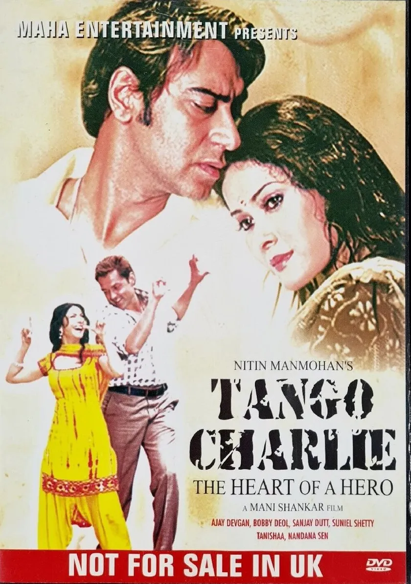 Omslag van Tango Charlie DVD