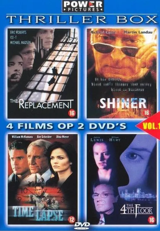 Omslag van Thriller Box 1 (2DVD)