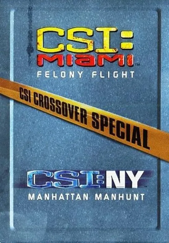 Omslag van CSI - Crossover Miami / New York (Steelbook)