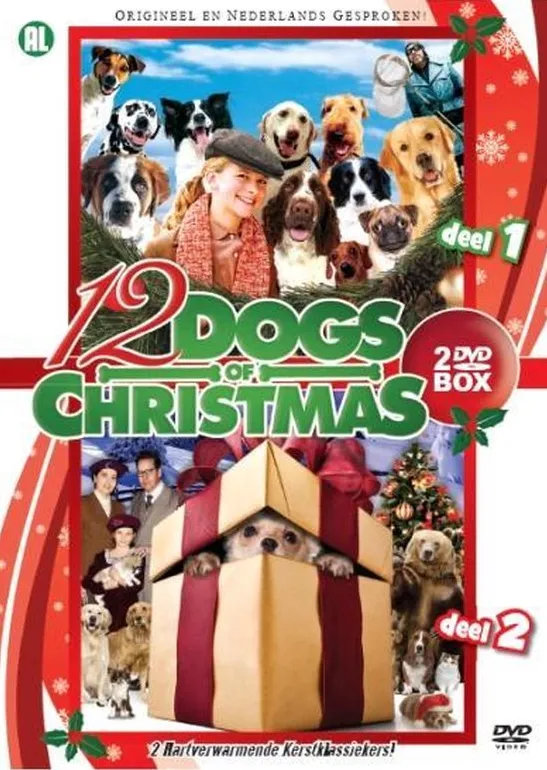 Omslag van 12 Dogs Of Christmas 1 & 2 2-Dvd