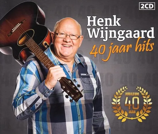 Omslag van Henk Wijngaard - 40 Jaar Hits (CD)