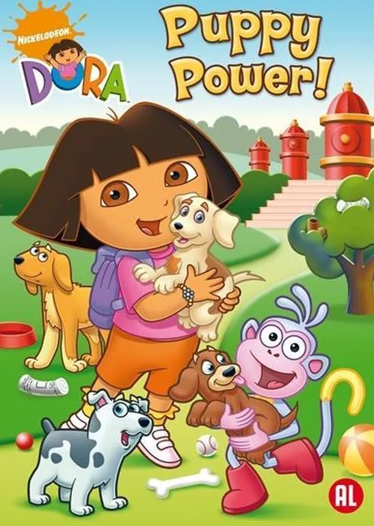 Omslag van DORA: PUPPY POWER (D) (SILVER)
