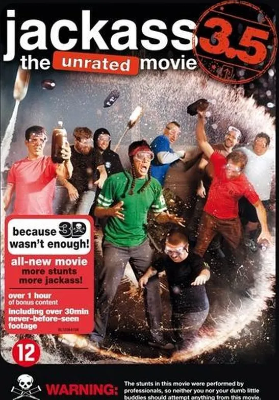 Omslag van JACKASS 3.5 (D/F)