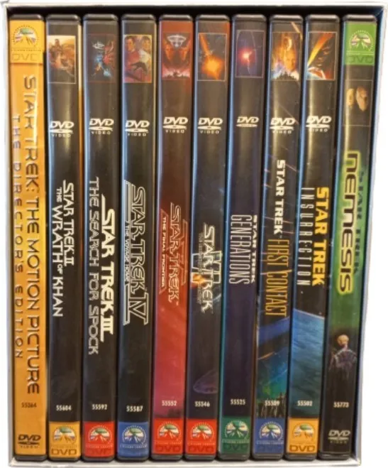 Omslag van Star Trek - Special Editions 1 t/m 10 Movie Box (20DVD)
