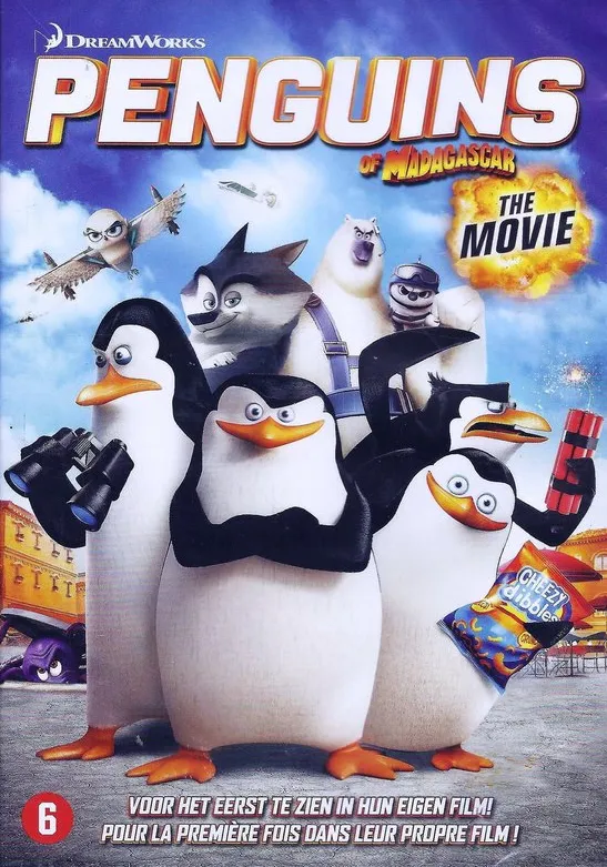 Omslag van Penguins Of Madagascar - The Movie