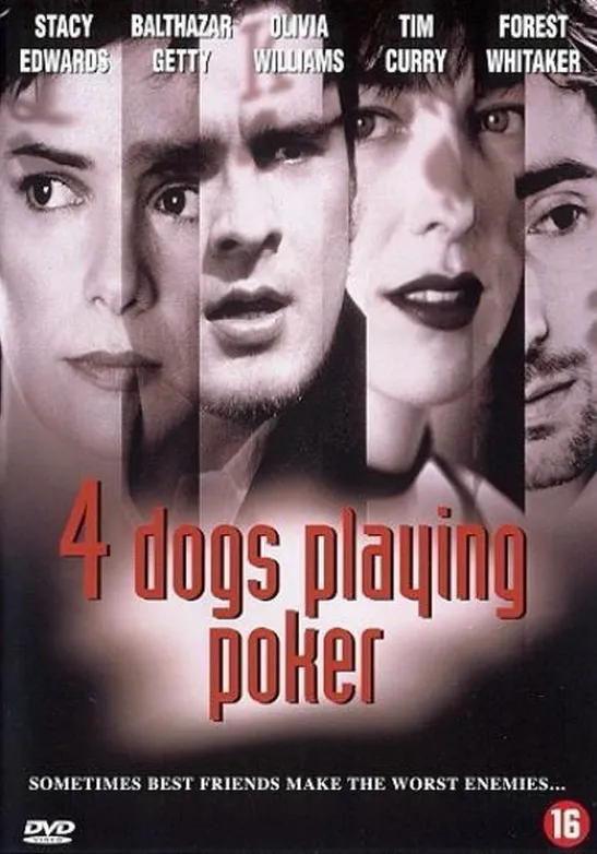 Omslag van 4 Dogs Playing Poker