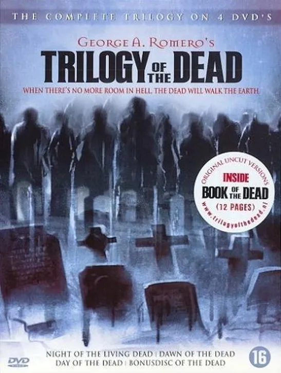 Omslag van Trilogy Of The Dead (4DVD)
