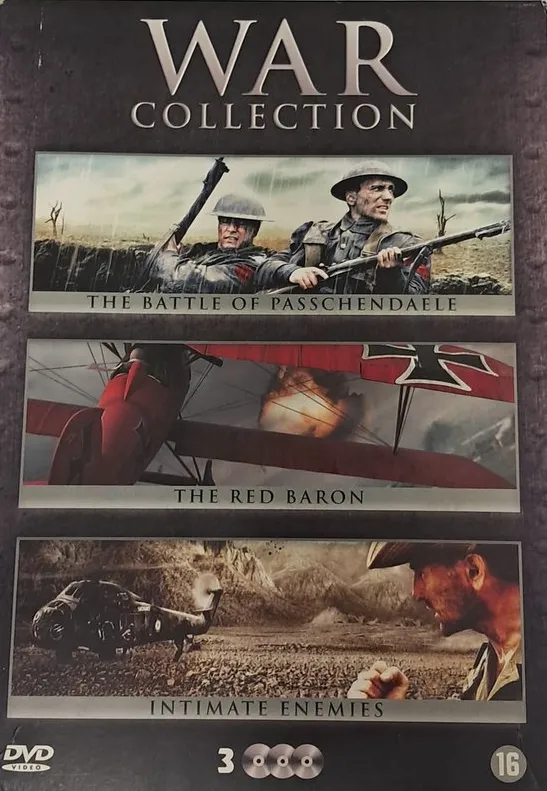 Omslag van War Collection (Passchendaele, Red Baron & Intimate Enemies) 3DVD