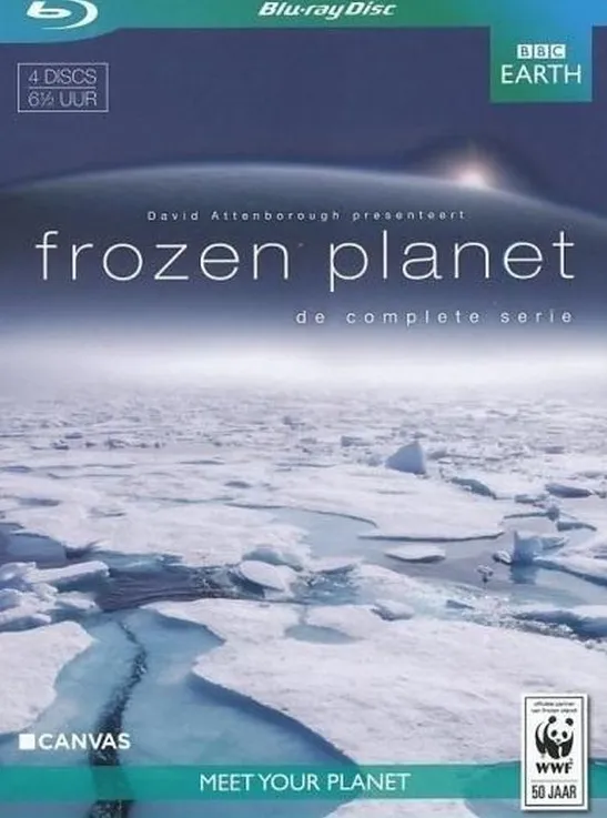 Omslag van BBC Earth - Frozen Planet (Blu-ray)