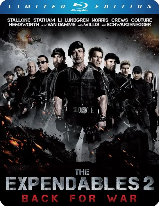 Omslag van The Expendables 2 (Limited Metal Edition Blu-ray)