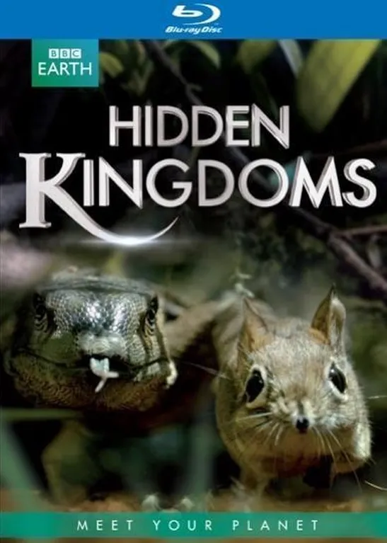 Omslag van BBC Earth - Hidden Kingdoms (Blu-ray)