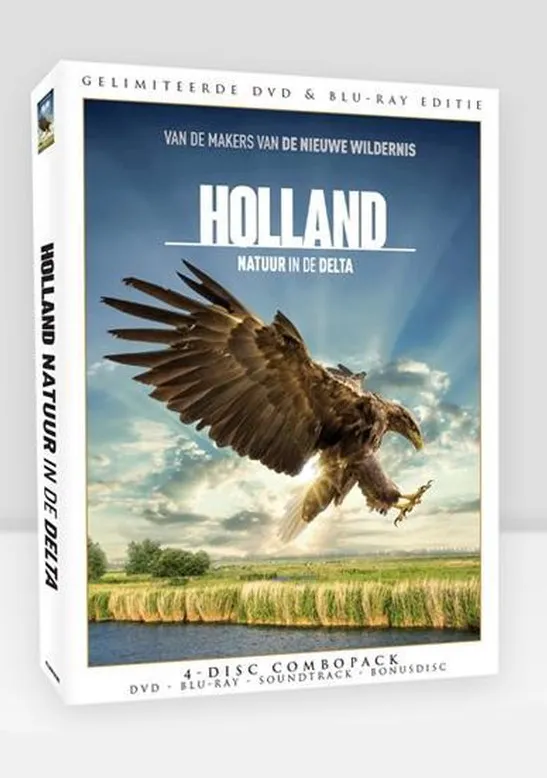 Omslag van Holland - Natuur In De Delta (Blu-ray) (Limited Edition)