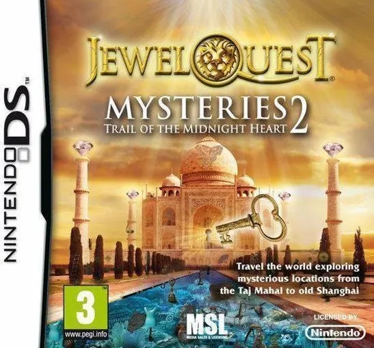 Omslag van Jewel Quest Mysteries 2: Trail Of The Midnight Heart